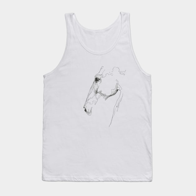 Hours in Line Tank Top by hitext